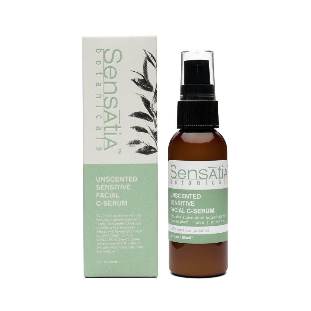 Sensatia Botanicals Unscented Sensitive Facial C-Serum