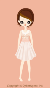 Date Items - Organdie dress / pk13BJ