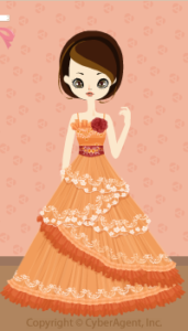 Apricot Dress / 13F