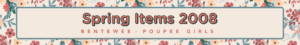 Spring Items 2008