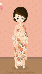 Kimono-Welcoming Spring / 11LJ