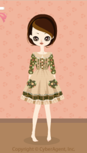 Flower Country Girl Dress / gn12KJ