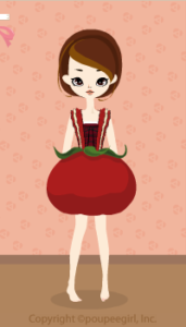 Tomato dress / 11DJ