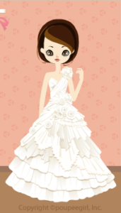 Fairy white dress / 10F