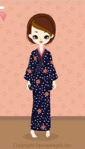 Kimono-Polka Dot Modern / 11CJ