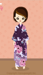 Kimono-Cherry Blossoms / 10L
