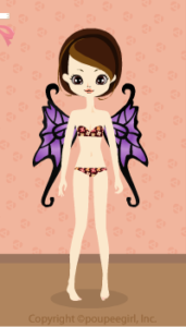 Flower fairy-wings / 10GJ