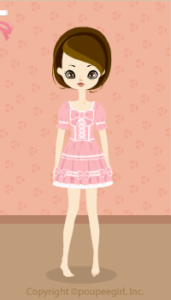 Pink lolita dress / 10A