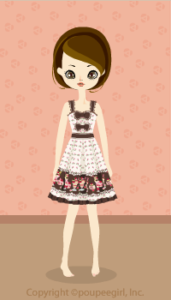 Pounding Valentine - Jumper skirt : br09B