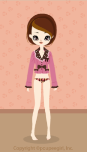 Pounding Valentine - Ribbon jacket : pk09B