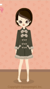 Ribbon duffle coat : kh09KJ
