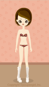 Ribbon boots : wh09B