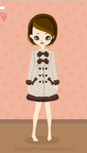 Ribbon duffle coat : bg09KJ