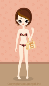 Lace up bag : yw09B