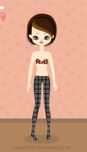 Check tights : bk09K