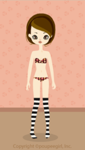 Border knee socks : 09A