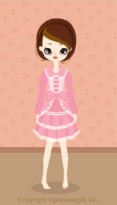 Frilled Dress : Pk09B