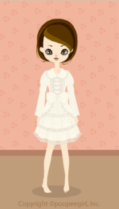 Frilled Dress : Wh09B