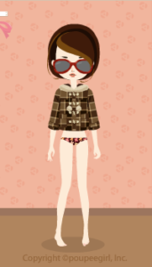 Check duffle coat : br09KJ