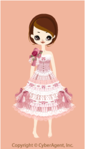 Layer frill dress / pk13FJ