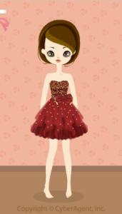 Tiered tulle dress / rd13F