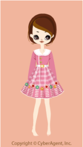 Retro check dress / pk13GJ