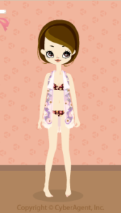 Flower drape vest / pr13H