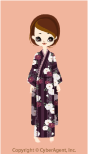 Kimono-Peony / 12LJ