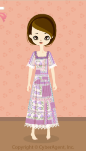 Oriental dress / pr13H