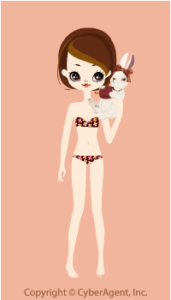 Valentine Rabbit / bk13BJ