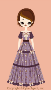 Old Movie Star Event - Antique dress / pr13DJ