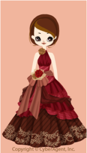 Chocolate dress / rd13BJ