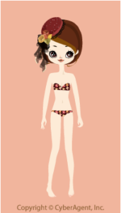Rose head dress / rd13FJ