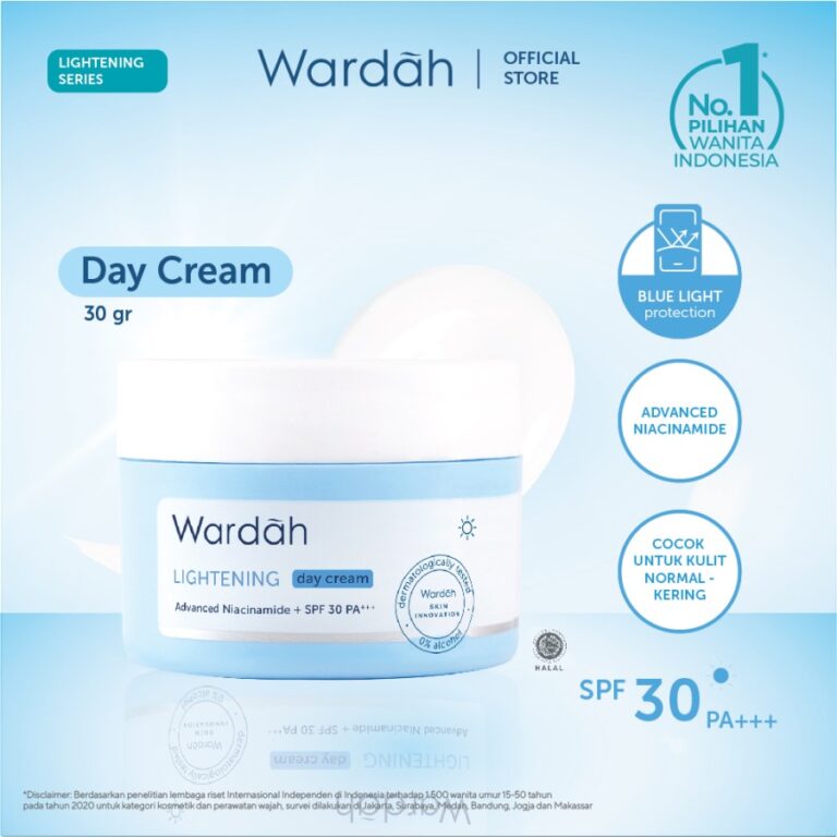 Wardah Lightening Day Cream Advanced Niacinamide · Vriske