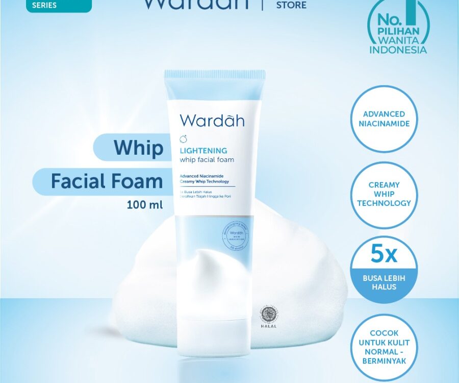 Wardah Lightening Whip Facial Foam