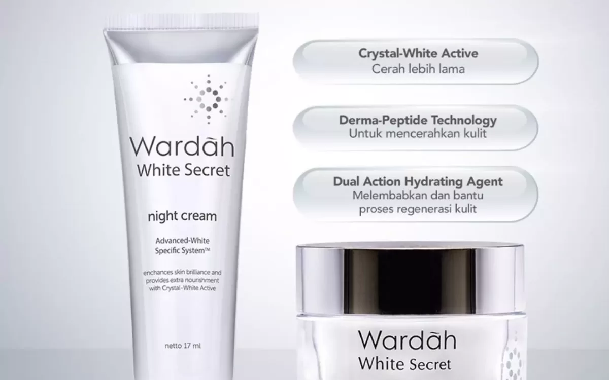 Wardah White Secret Night Cream