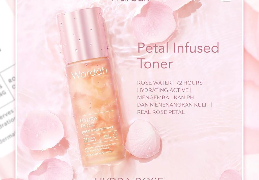 Wardah Hydra Rose Petal Infused Toner