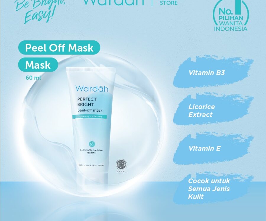 Wardah Perfect Bright Peel Off Mask