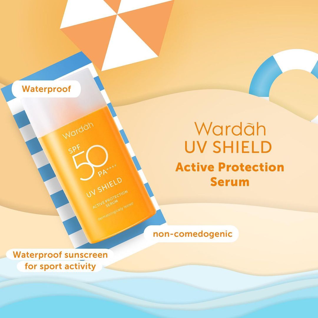 Wardah UV Shield Active Protection Serum SPF 50 PA++++