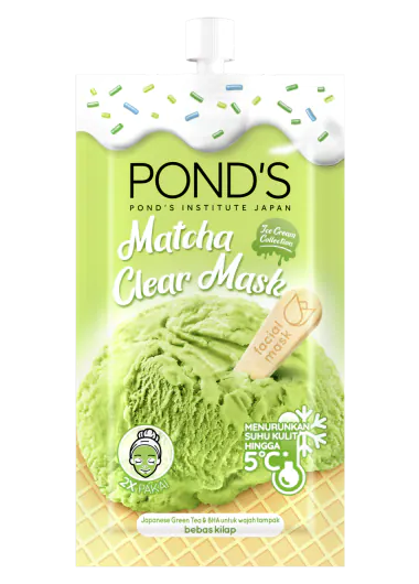 Ponds Matcha Clear Facial Mask