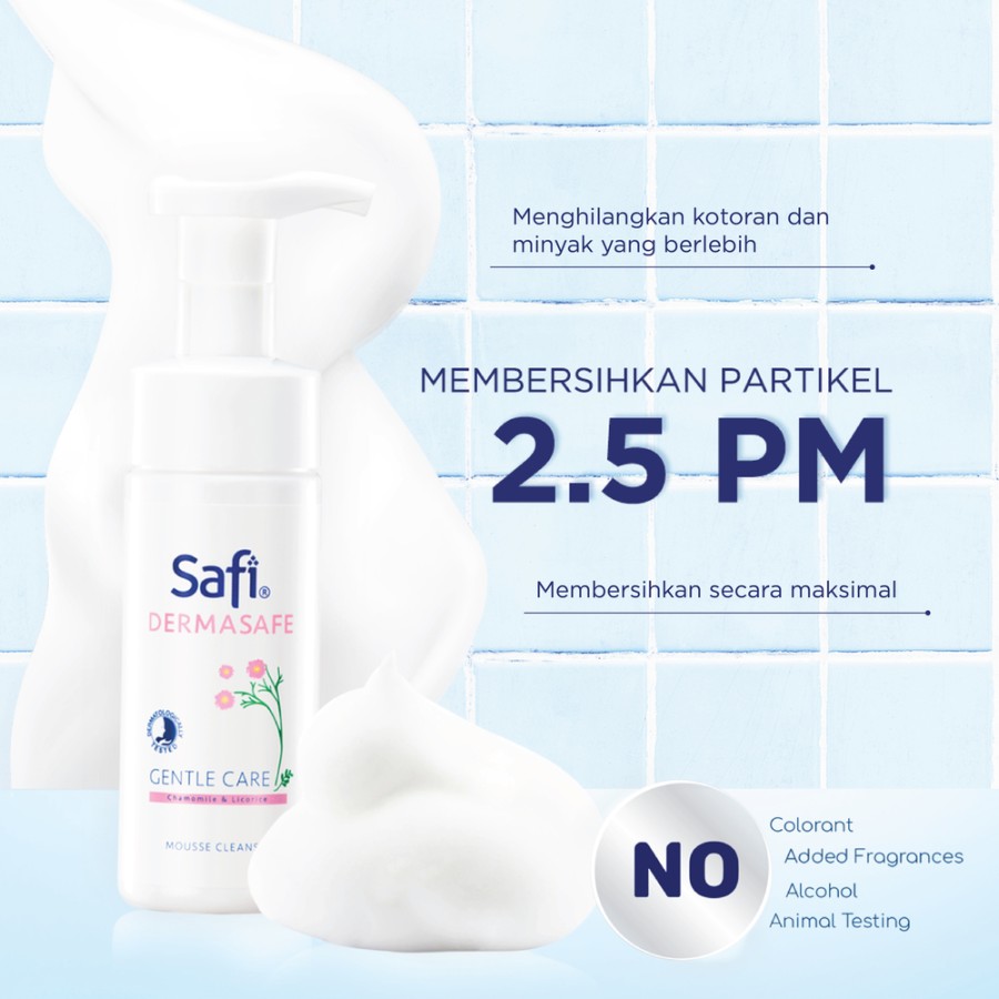 Safi Dermasafe Gentle Care Mousse Cleanser