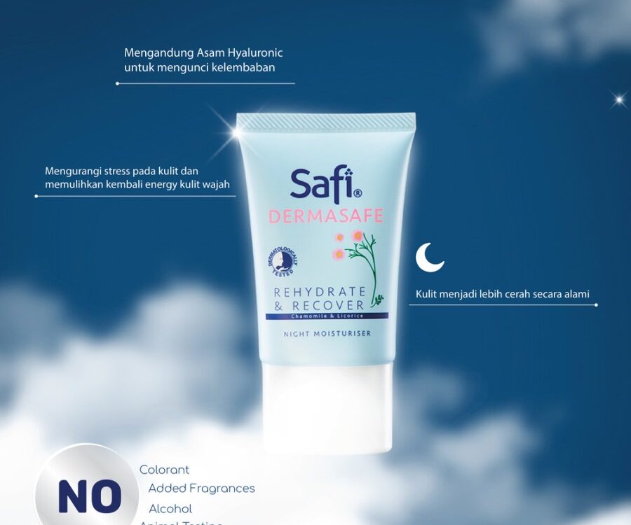 Safi Dermasafe Rehydrate & Recover Night Moisturiser
