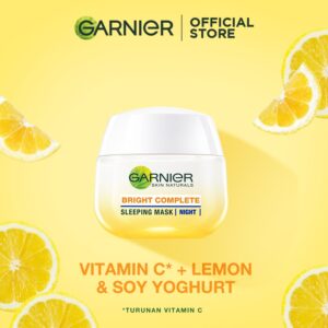 Garnier Bright Complete Night Yoghurt Sleeping Mask Night Cream
