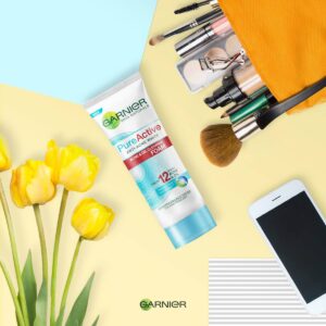 Garnier Pure Active Anti-Acne White Foam Facial Cleanser