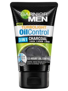 Garnier TurboLight Oil Control 3 in 1 Charcoal Foam Facial Cleanser