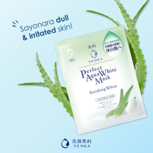 Senka Perfect Aqua White Mask - Soothing White