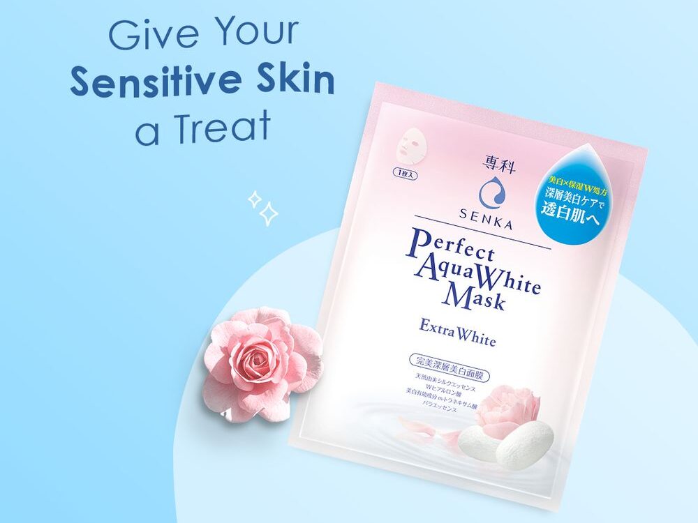 Senka Perfect Aqua White Mask – Extra White