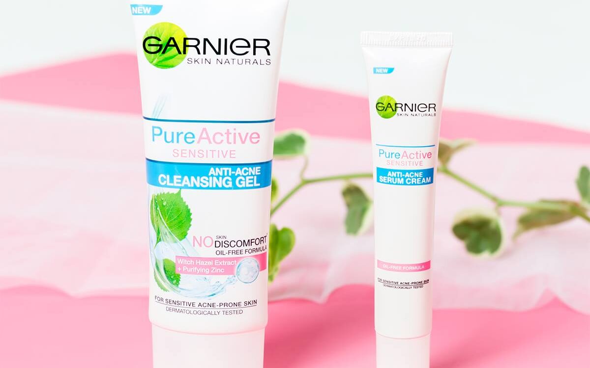 Garnier Pure Active Sensitive Anti-Acne Cleansing Gel