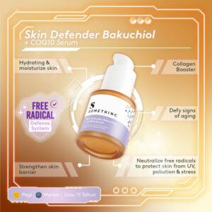Somethinc Skin Defender Bakuchiol + COQ10 Serum