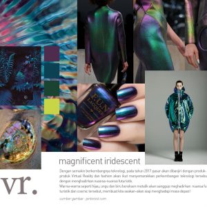 Magnificent iridescent